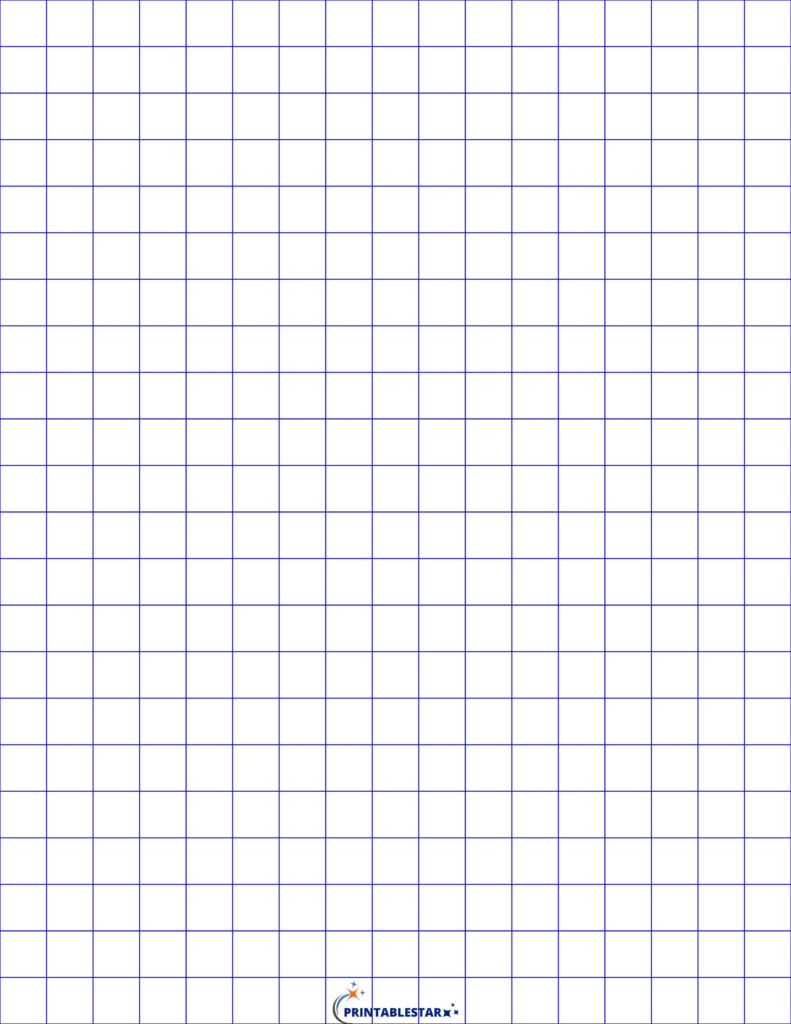1 2 Inch Graph Paper FREE Printable Download
