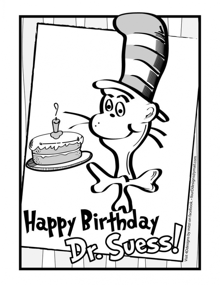 20 Free Printable Dr Seuss Coloring Pages EverFreeColoring