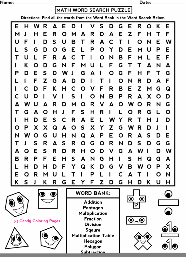 2Nd Grade Word Search Free Printable Free Printable