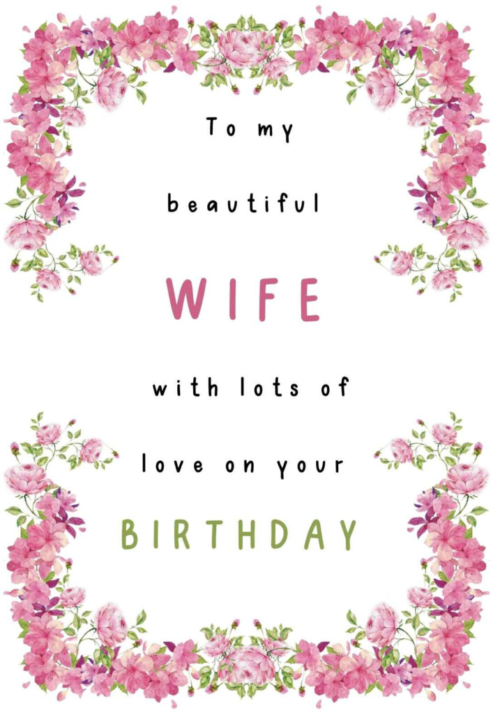 53 Free Printable Love Birthday Cards PRINTBIRTHDAY CARDS