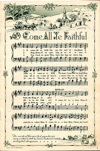 7 Best Free Printable Vintage Christmas Sheet Music PDF For Free At 