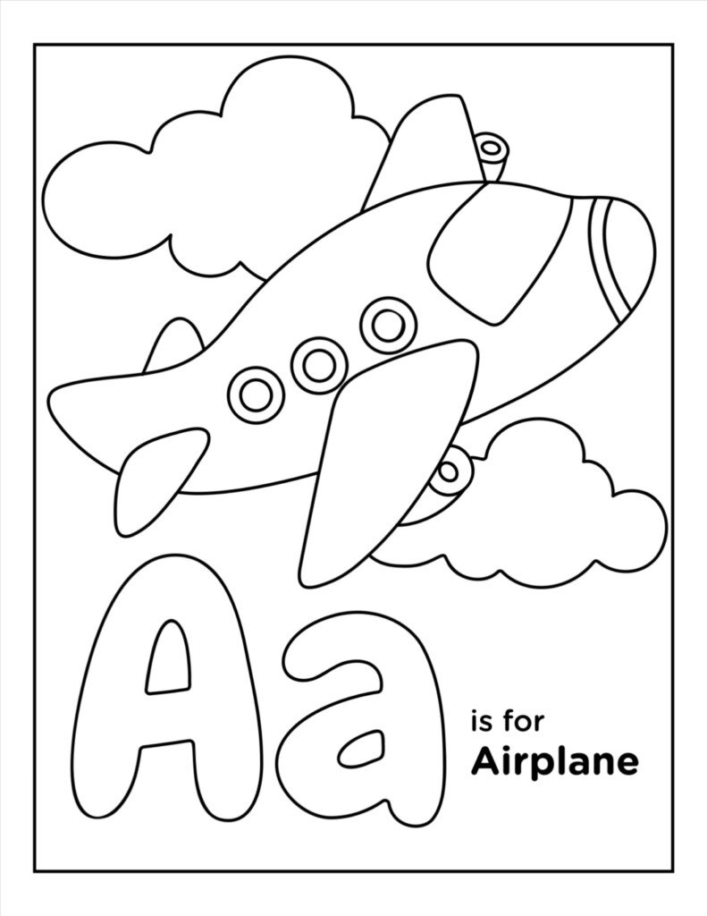Alphabet Printable Coloring Sheets Printable Template Search