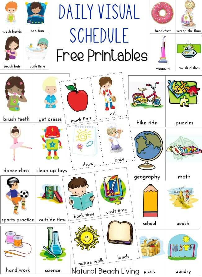 Autism Visuals Free Printables