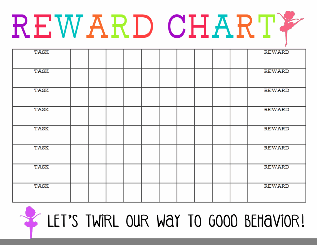 Behavior Chart Template High School Free Printable Behavior Charts 