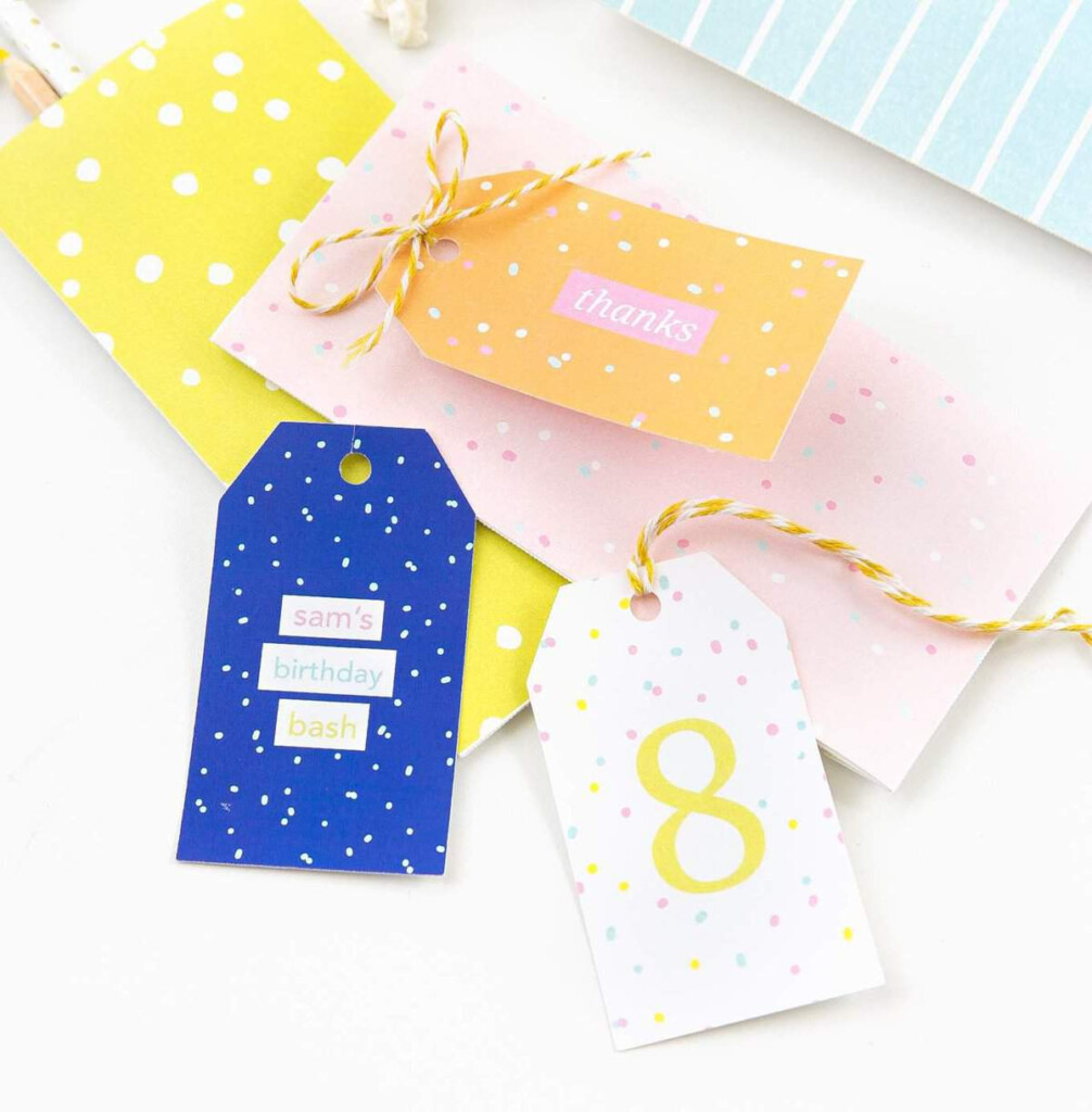 Birthday Goodie Bag Tags Printable Printable Word Searches