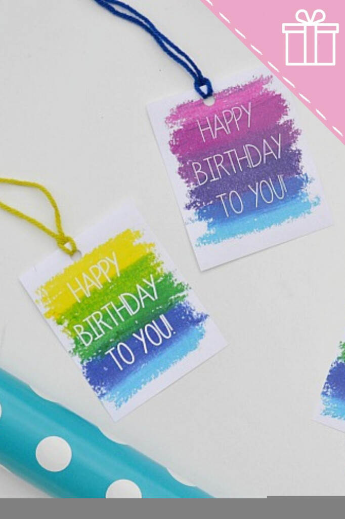 Birthday Tags Printable Free FREE Printable HQ