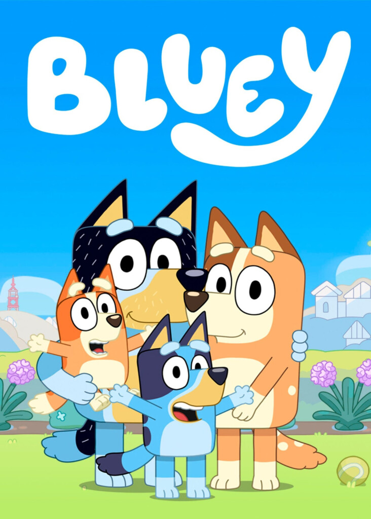 Bluey Birthday Card Printable