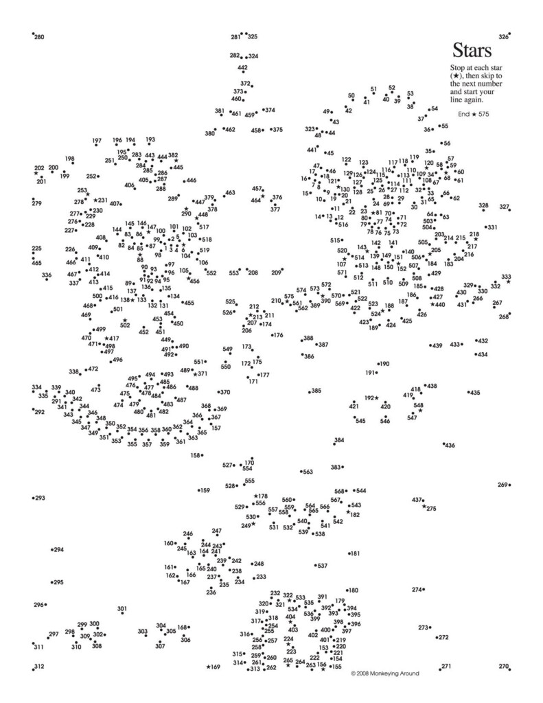 Challenging Christmas Dot To Dot Printables DottoDotPrintables