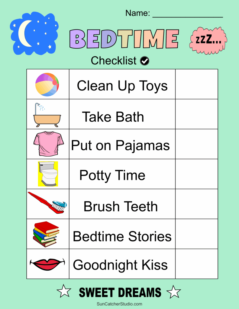 Chore Charts Printable Editable Daily Weekly Templates Free 