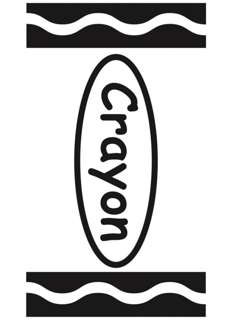 Crayon Kac Designs Crayon Template Silhouette Cameo Projects 