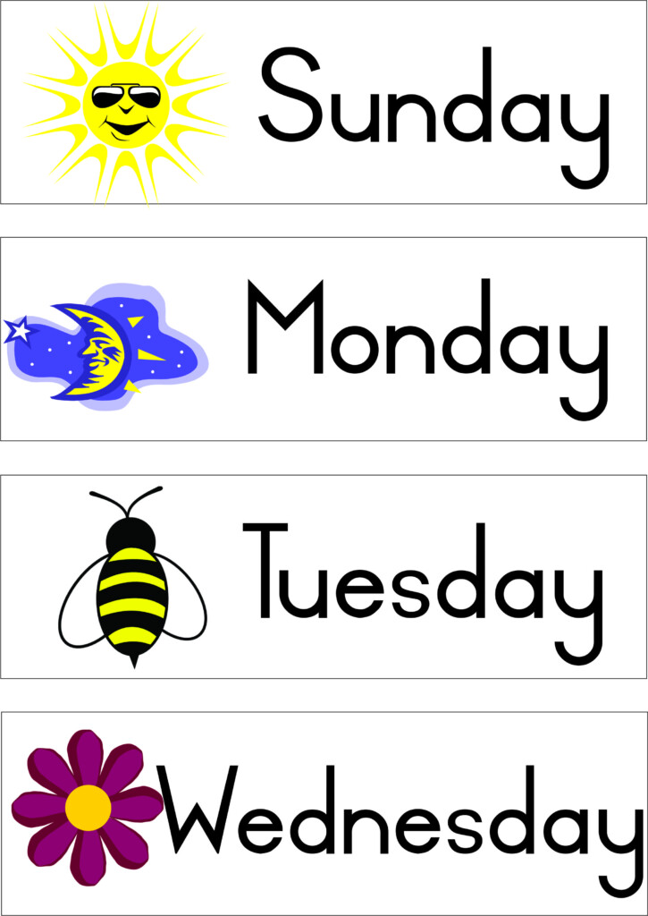 Days Of The Week Printable Free A Guide For 2023 Worksheets Decoomo