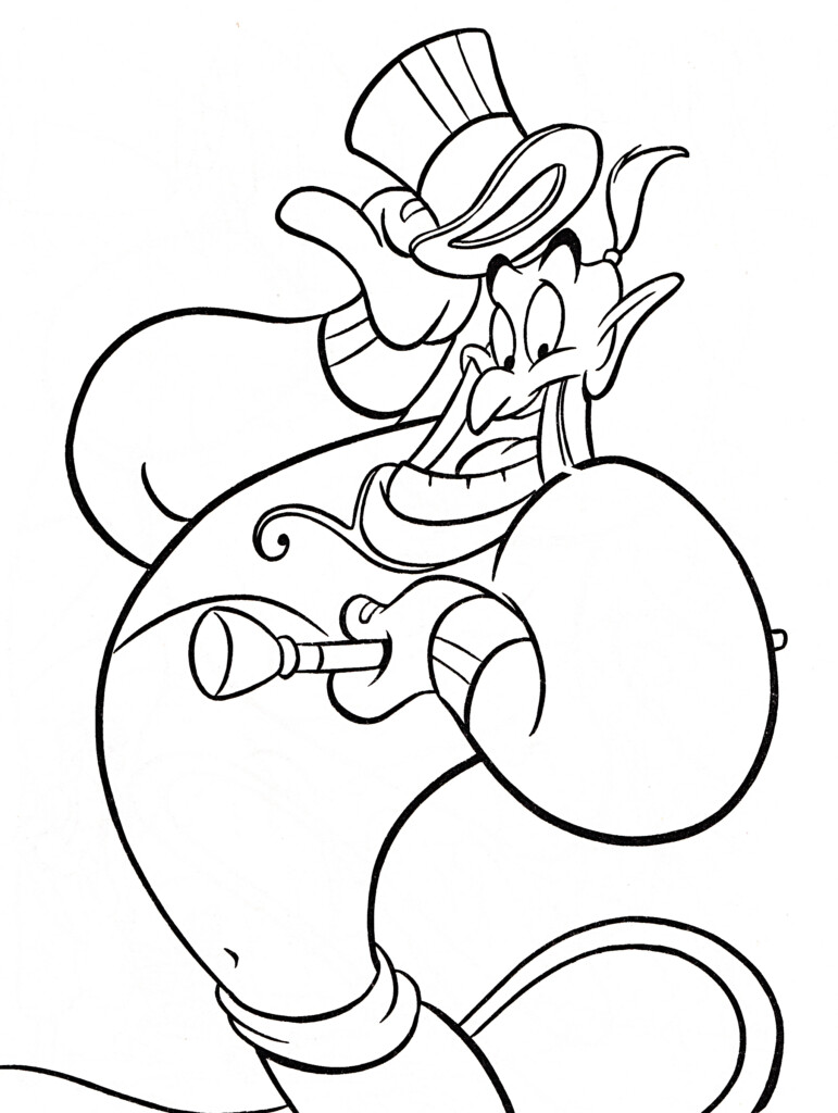 Disney Characters Printable Coloring Pages