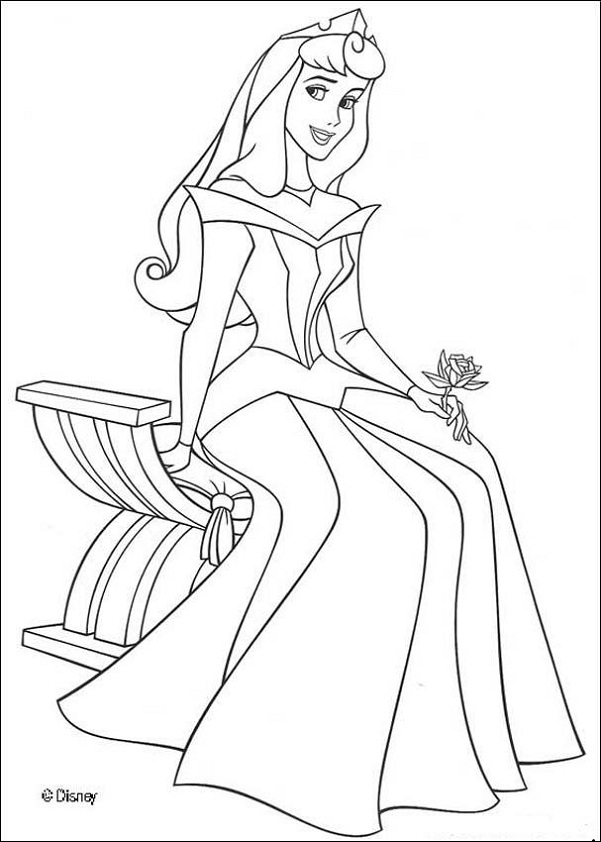 Disney Princess Coloring Pages Free Printable