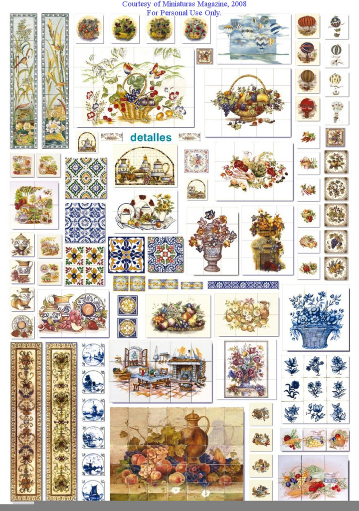 Dolls House Miniature Printables