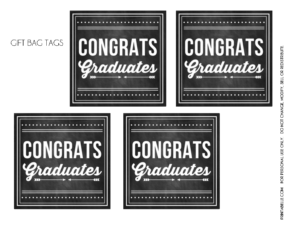 Download These Free Graduation Chalkboard Party Printables Catch My 