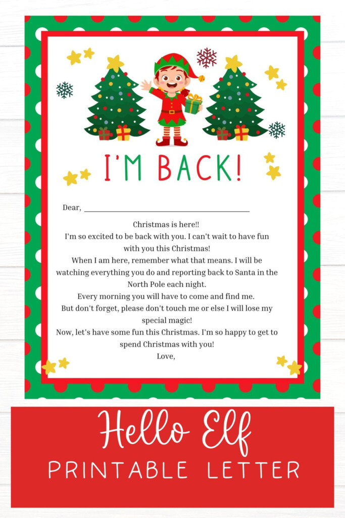 Elf On The Shelf Printables Letters Dev onallcylinders