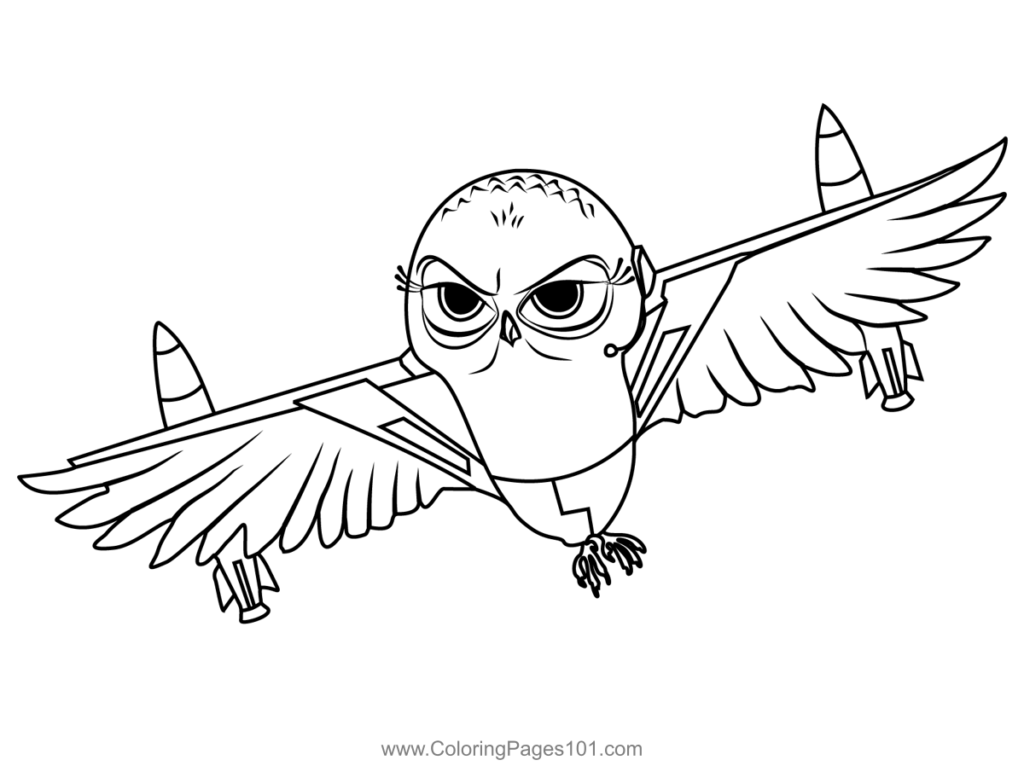 Eva Coloring Page For Kids Free The Penguins Of Madagascar Printable 