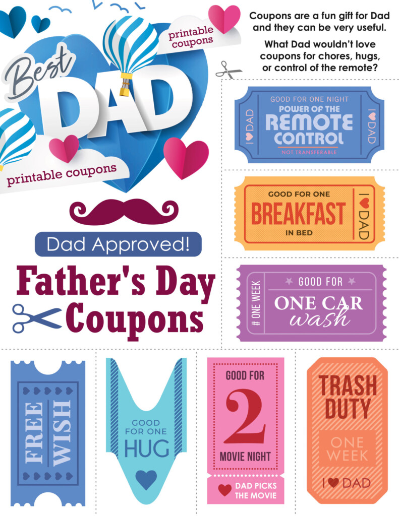 Father Day Coupons Free Printable Printable Templates Vrogue co