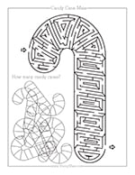 Free Christmas Maze Printables Brainy Maze