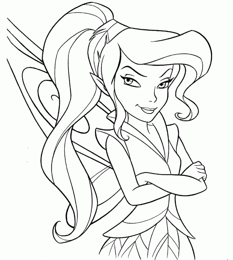Free Fairy Coloring Pages Free Printable Download Free Fairy Coloring 