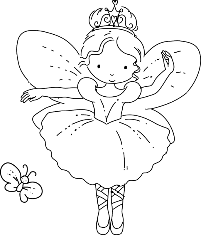 Free Fairy Coloring Pages Free Printable Download Free Fairy Coloring 