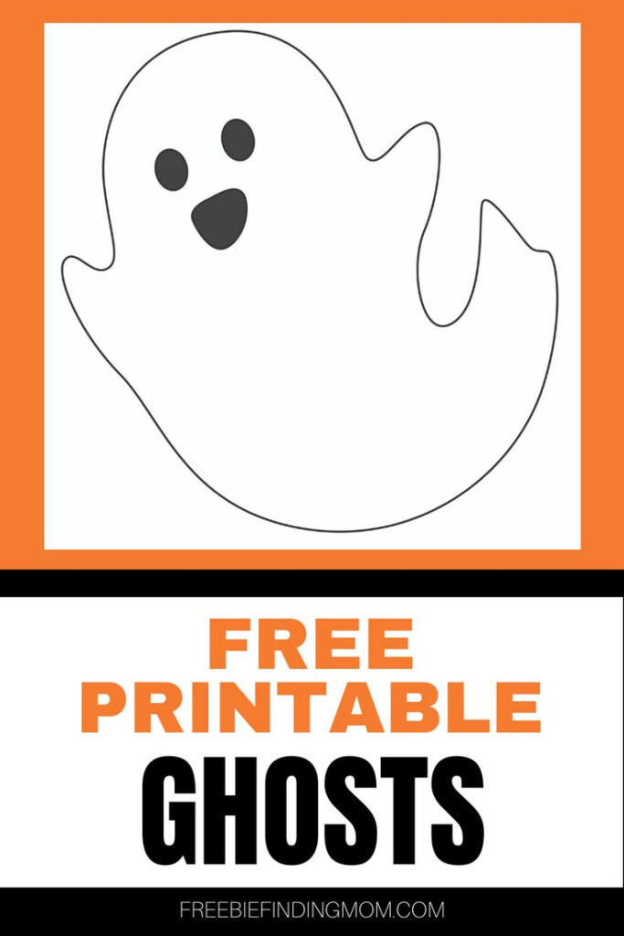 Free Ghost Printables 5 Options Freebie Finding Mom Printable 
