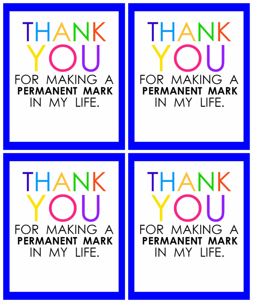 Free Printable Appreciation Tags FreePrintableTag