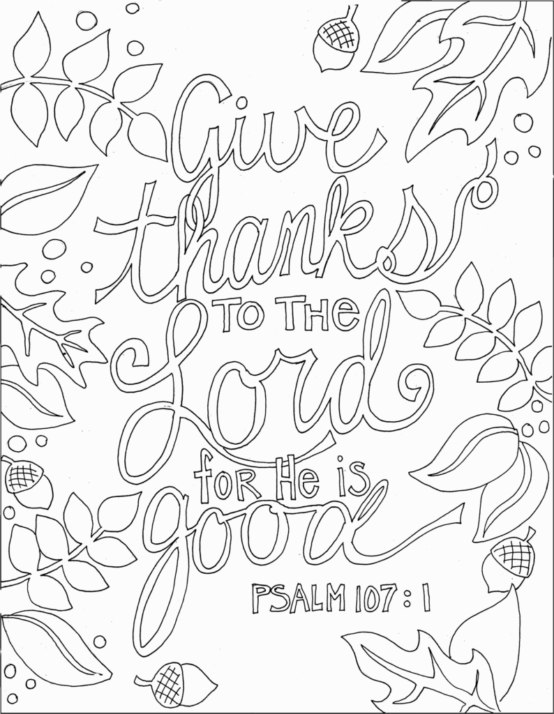 Free Printable Bible Coloring Pages With Scriptures Free Printable