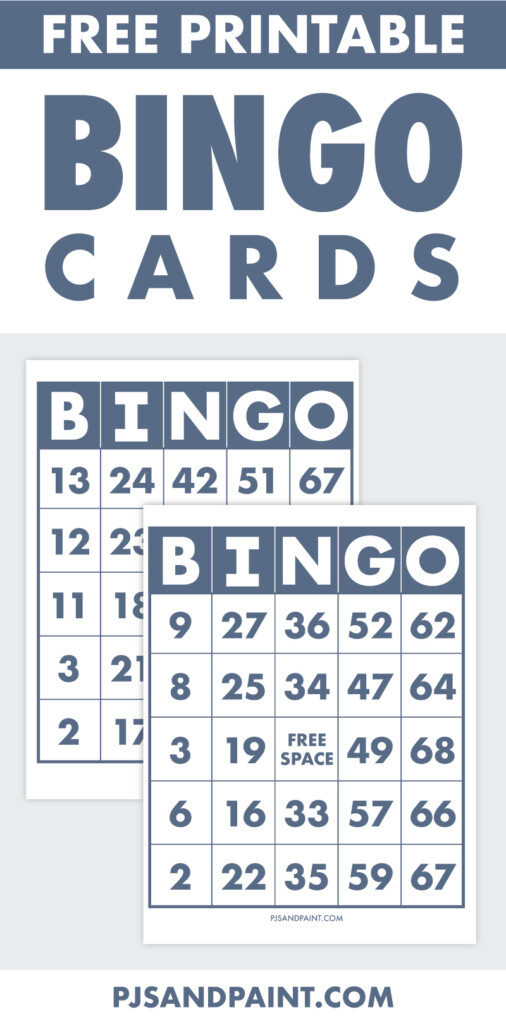 Free Printable Bingo Cards Paper Trail Design 41 OFF