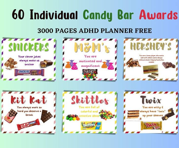 Free Printable Candy Awards Certificates Artofit
