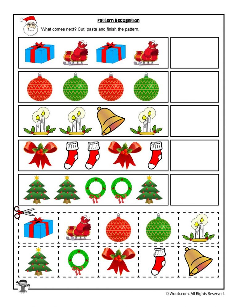 Free Printable Christmas Math Worksheets Pre K 1st Grade 2nd Grade 