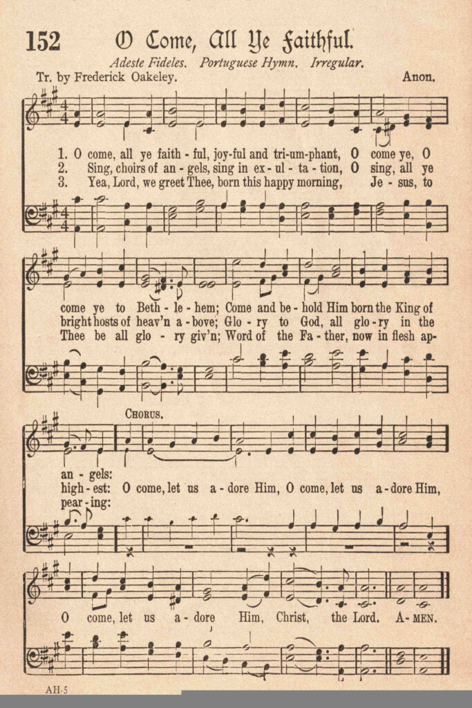 Free Printable Christmas Sheet Music Printable JD