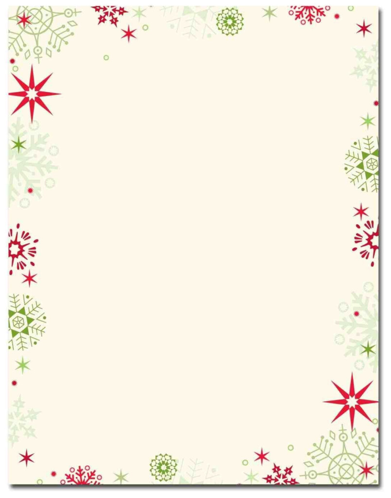 Free Printable Christmas Stationary Free Printable