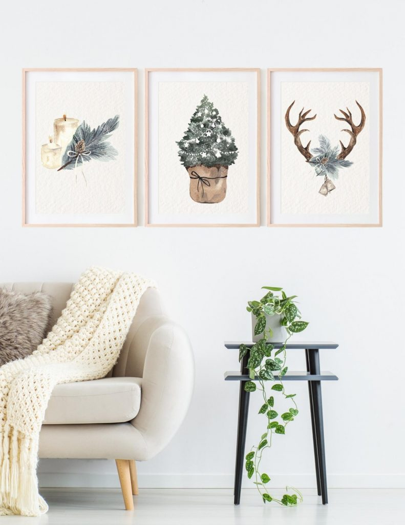 Free Printable Christmas Wall Art The Stress Free Christmas