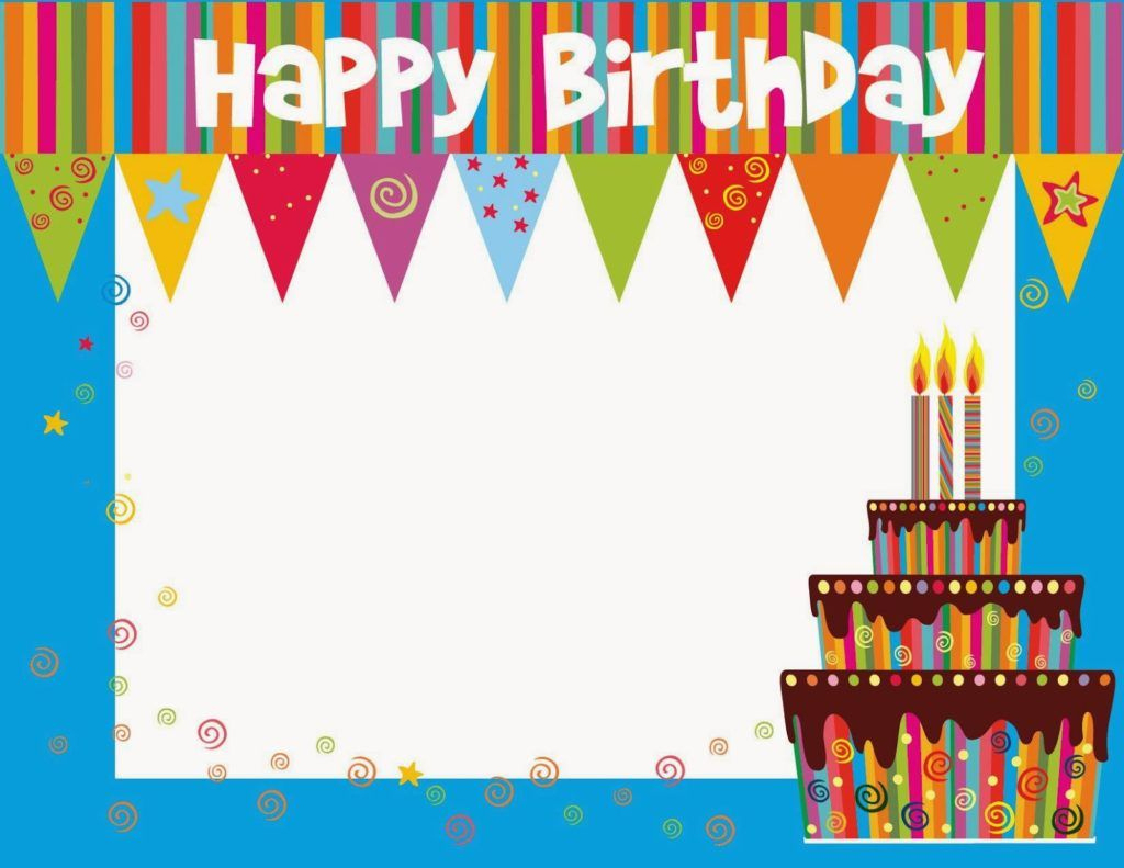 Free Printable Editable Birthday Cards