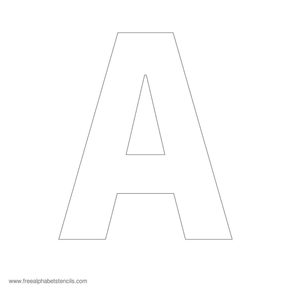 Free Printable Fancy Letters Free Printable Large Alphabet Letter 