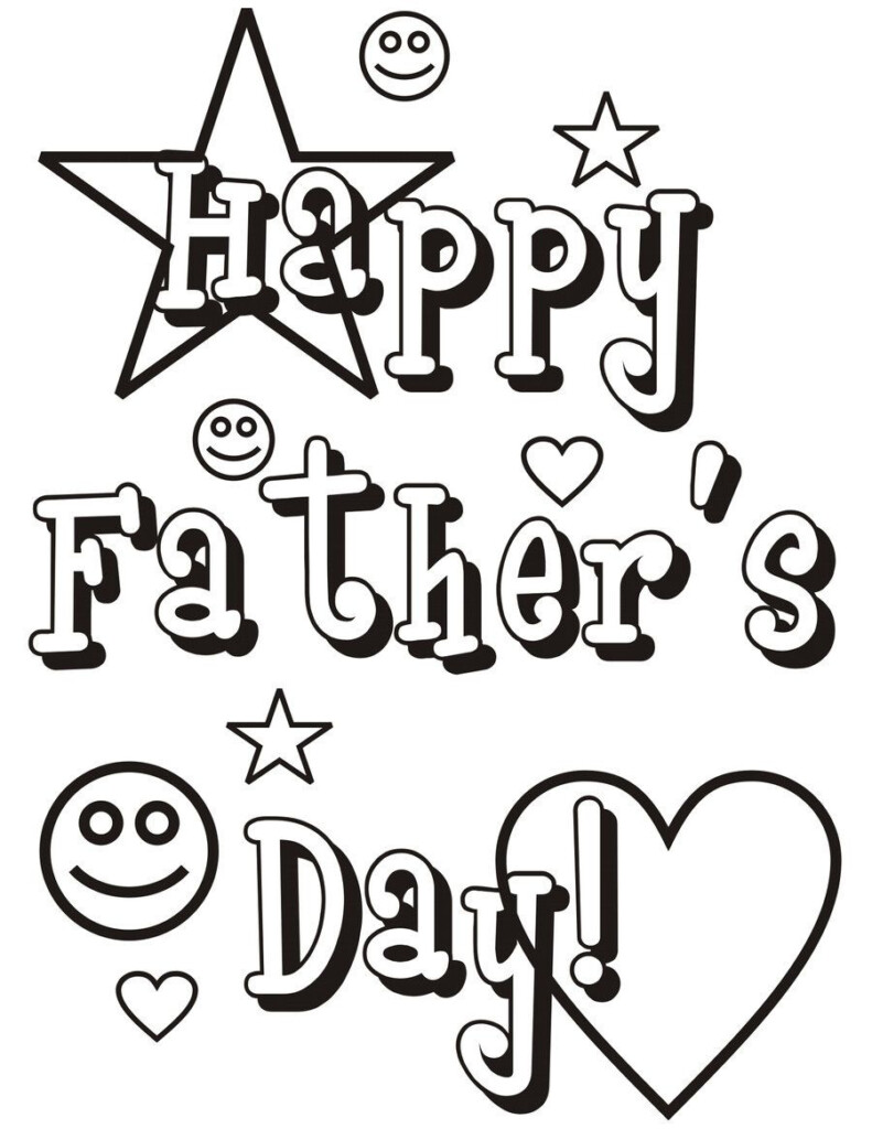 Free Printable Fathers Day Coloring Pages For Grandpa Free Printable