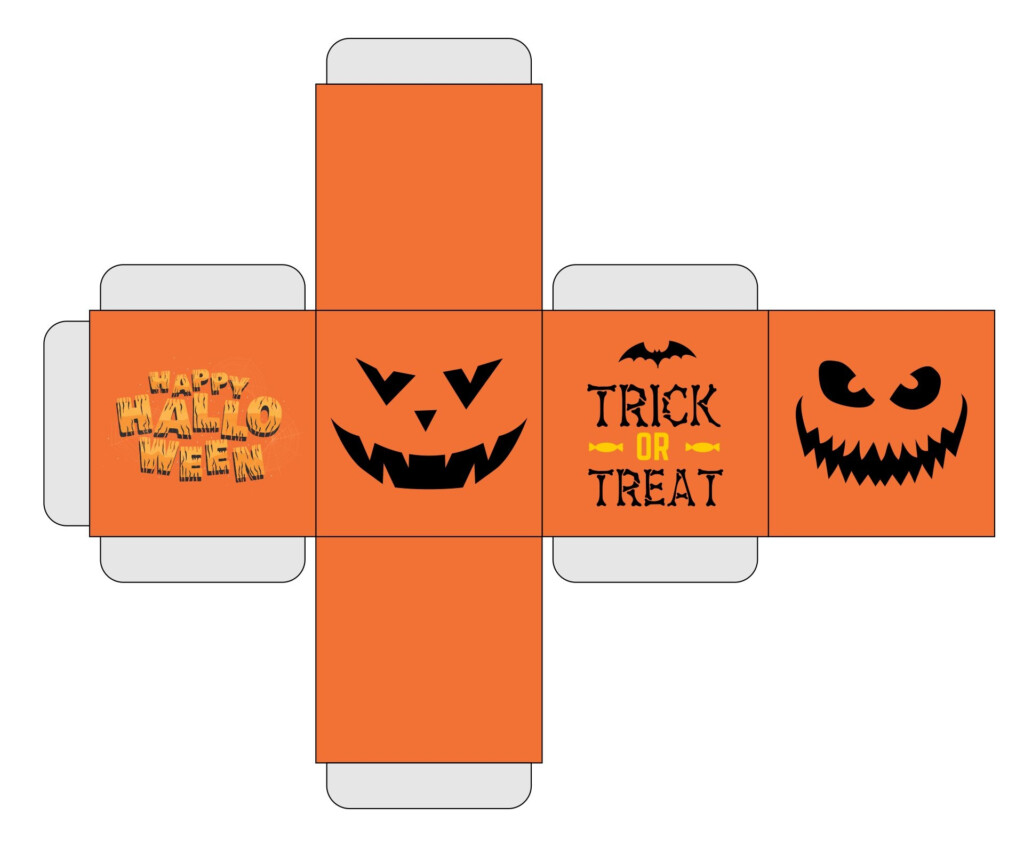 Free Printable Halloween Paper Crafts Templates Fillable Form 2023