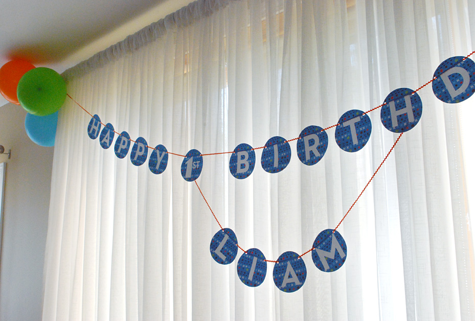 Free Printable Happy Birthday Banner Merriment Design