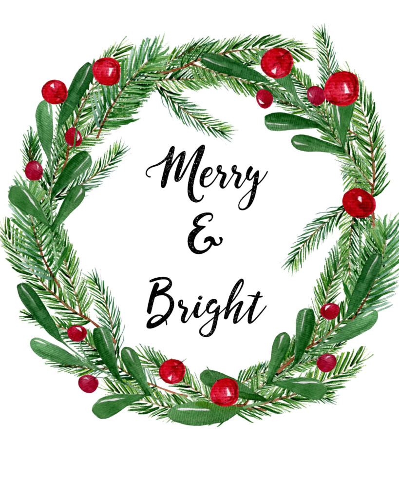 Free Printable Holiday Decorations Free Templates Printable
