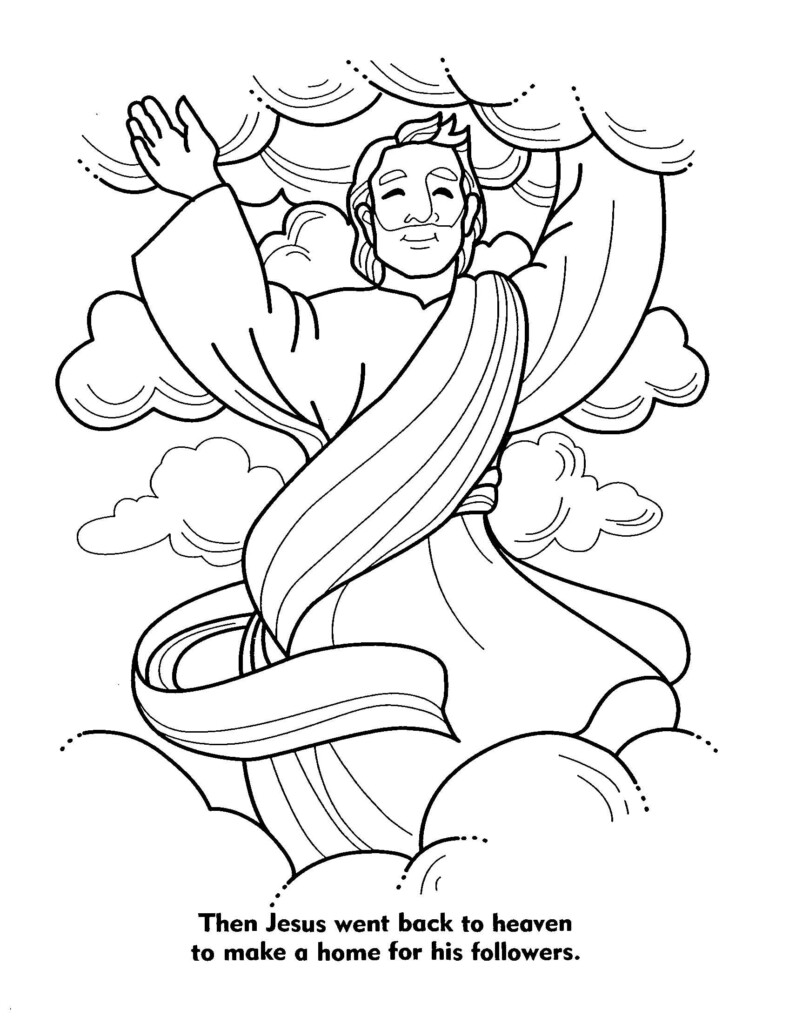 Free Printable Jesus Coloring Pages
