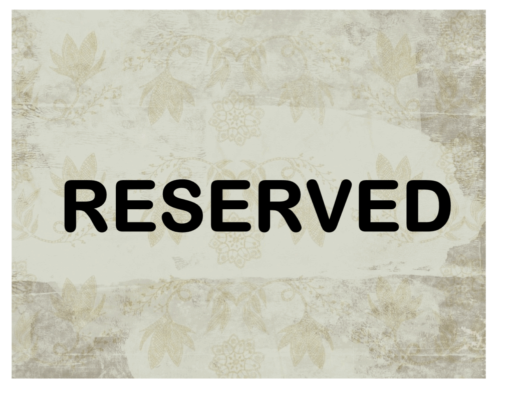 Free Printable Printable Reserved Signs Printable World Holiday