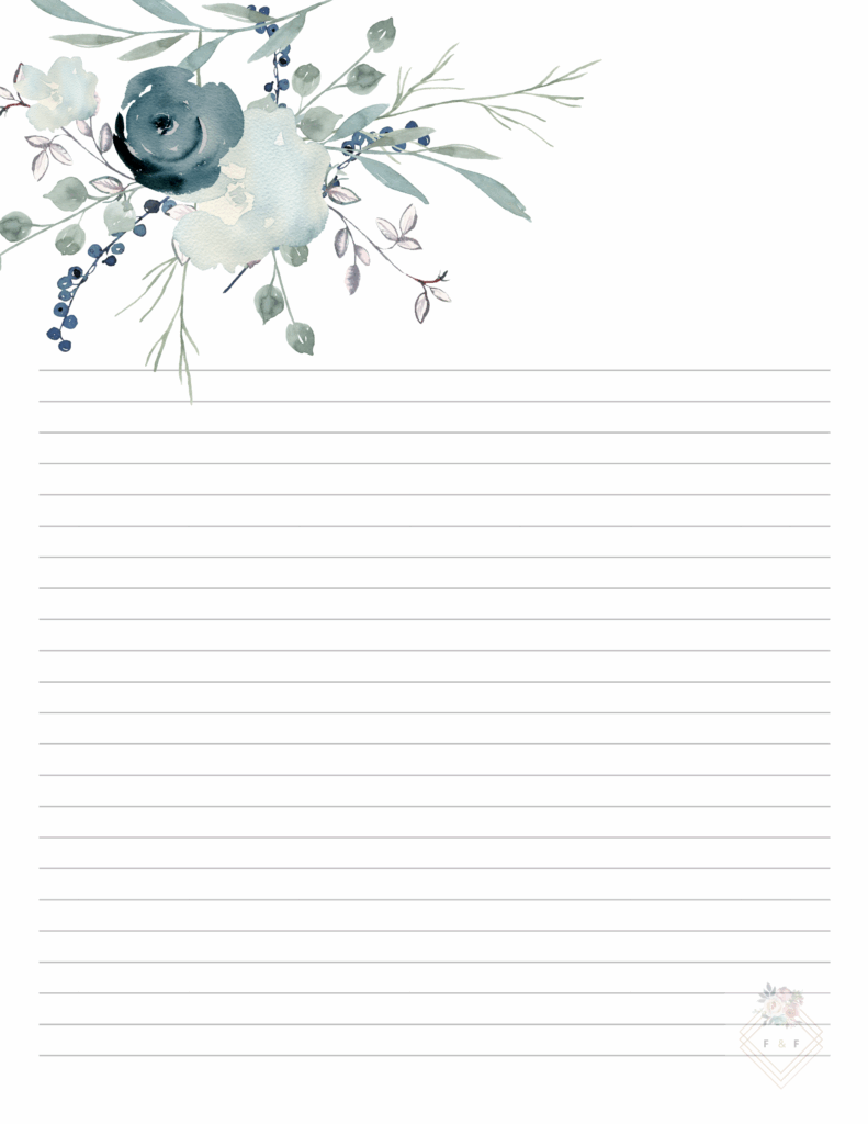 Free Printable Stationery Pdf