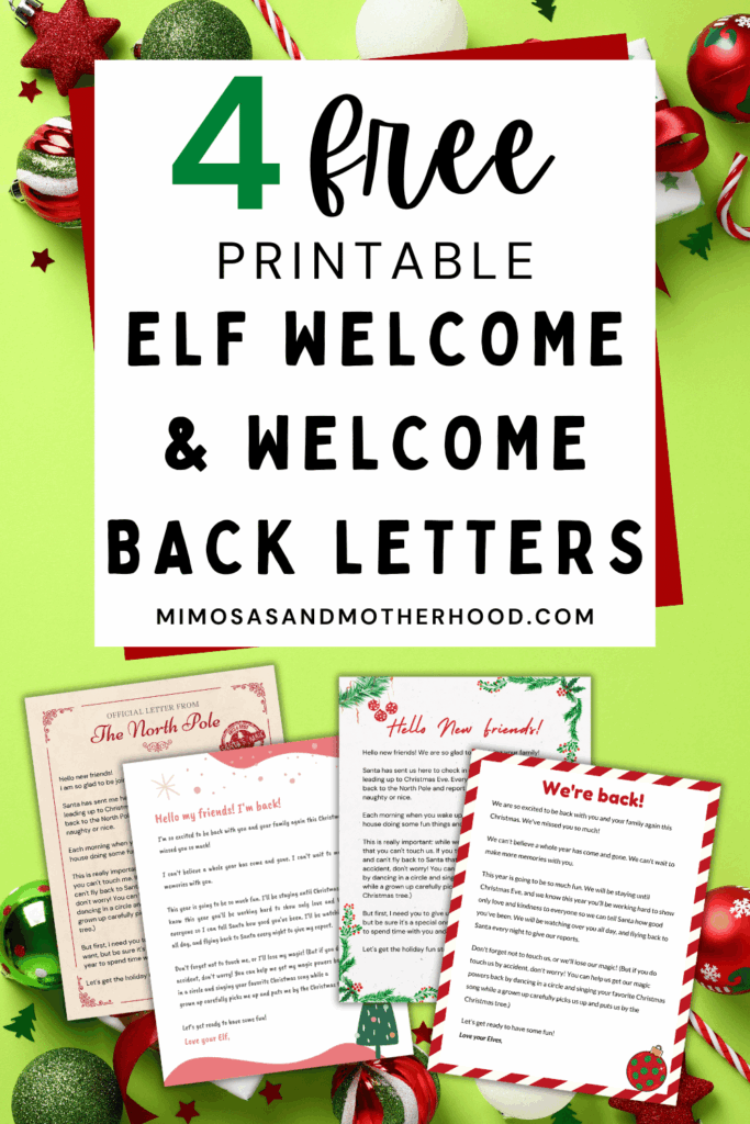 Free Printable Template Elf On The Shelf Welcome Letter Printable New 