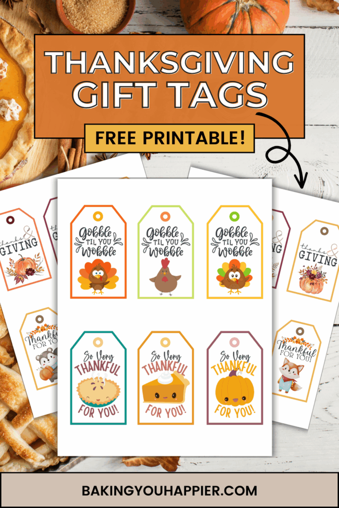 Free Printable Thanksgiving Gift Tags