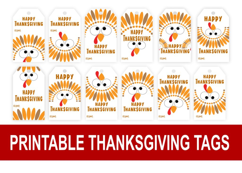 Free Printable Thanksgiving Tags Free Printable Templates