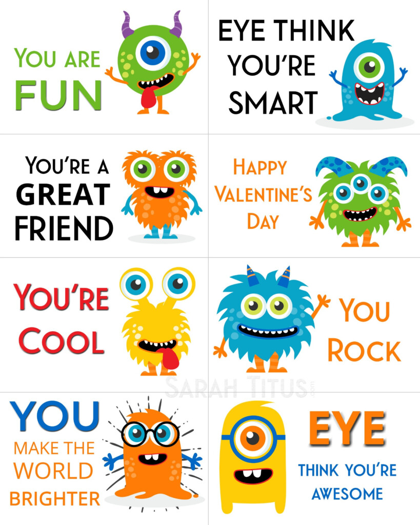 Free Printable Valentine Cards For Preschoolers Free Printable