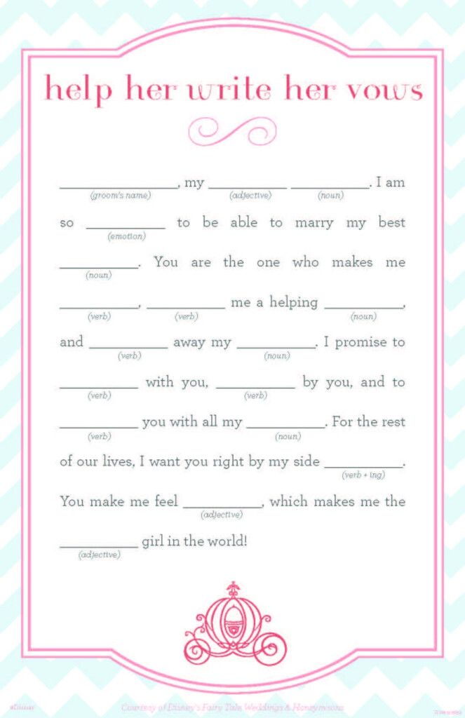 Free Printable Wedding Mad Libs Free Printable A To Z