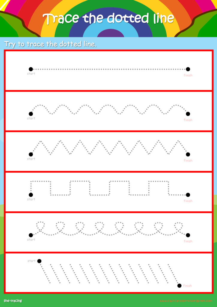 Free Printable Worksheets Tracing Lines Download Free Printable 