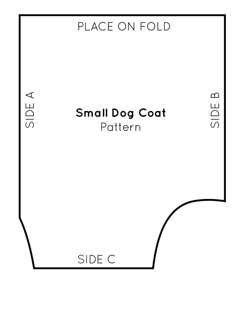 Free Sewing Pattern For A Warm Weatherproof Dog Coat Free Printable 